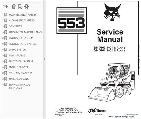 what oil do you put in 553 bobcat skid steer|bobcat 553 manual.